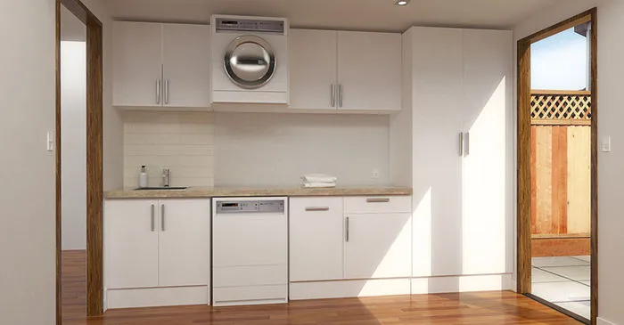 Laundries by Bertelli Custom Kitchens